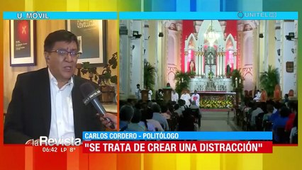 Pedido de citar a obispos es una “cortina de humo” para tapar la situación económica del país, afirma analista