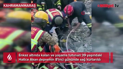 Depremin 180’inci saatinde bir can daha kurtarıldı