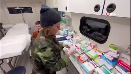 Azerbaycan'ın kurduğu sahra hastanesinde 215 kişi tedavi edildi