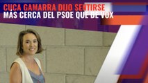 Cuca Gamarra dijo sentirse más cerca del PSOE que de Vox