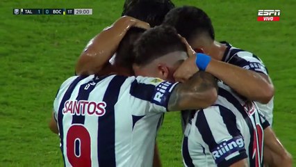 Talleres 1-0 Boca: gol de Michel Santos (28m. PT)
