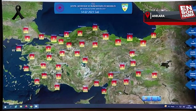 Deprem bölgesinde bu hafta hava sıcaklıkları mevsim normalleri civarında seyredecek