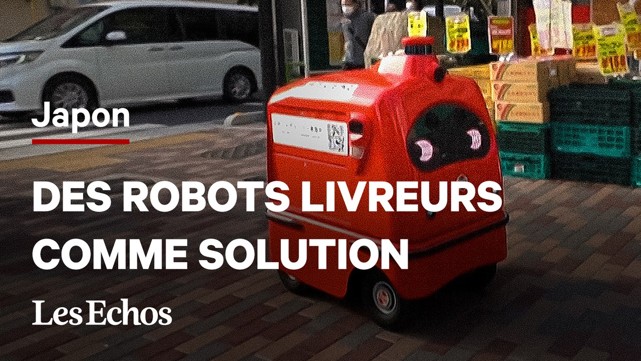 Au Japon, face à la pénurie de main-d’œuvre, les robots livreurs arrivent dans les rues