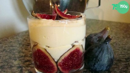 Tiramisu figue et miel