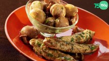 Fricassée d'aiguillettes de poulet fermier aux marrons et girolles