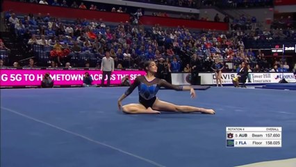 Victoria Nguyen - Floor - Florida vs. Auburn 2023 NCAA Gymnastics Championships