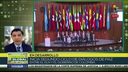 Descargar video: Gobierno de Colombia y ELN reanudan en México las negociaciones de paz