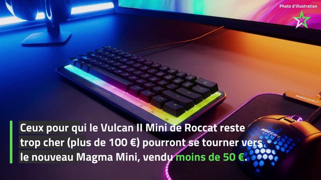 Roccat Magma Mini : un clavier 60 % haut en couleur et abordable