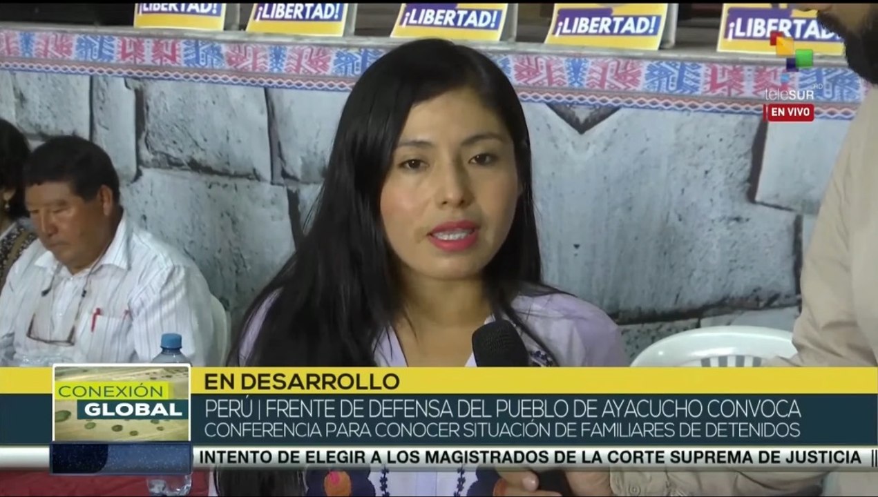 Perú: Ayacucho exige conocer situación de detenidos por protestas