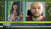 Insuasty: La participación activa de la sociedad colombiana en el proceso de paz es central