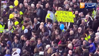 فرنسا: تصعيد عمالي وإنتفاضة شعبية بباريس ضد تعنت الحكومة