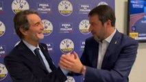 Salvini con Fontana: 