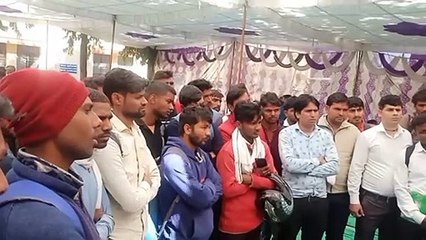 204 युवाओं को मिली नौकरी​, ​खिले चेहरे देखे विडियो