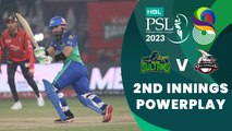 2nd Innings Powerplay | Multan Sultans vs Lahore Qalandars | Match 1 | HBL PSL 8 | MI2T