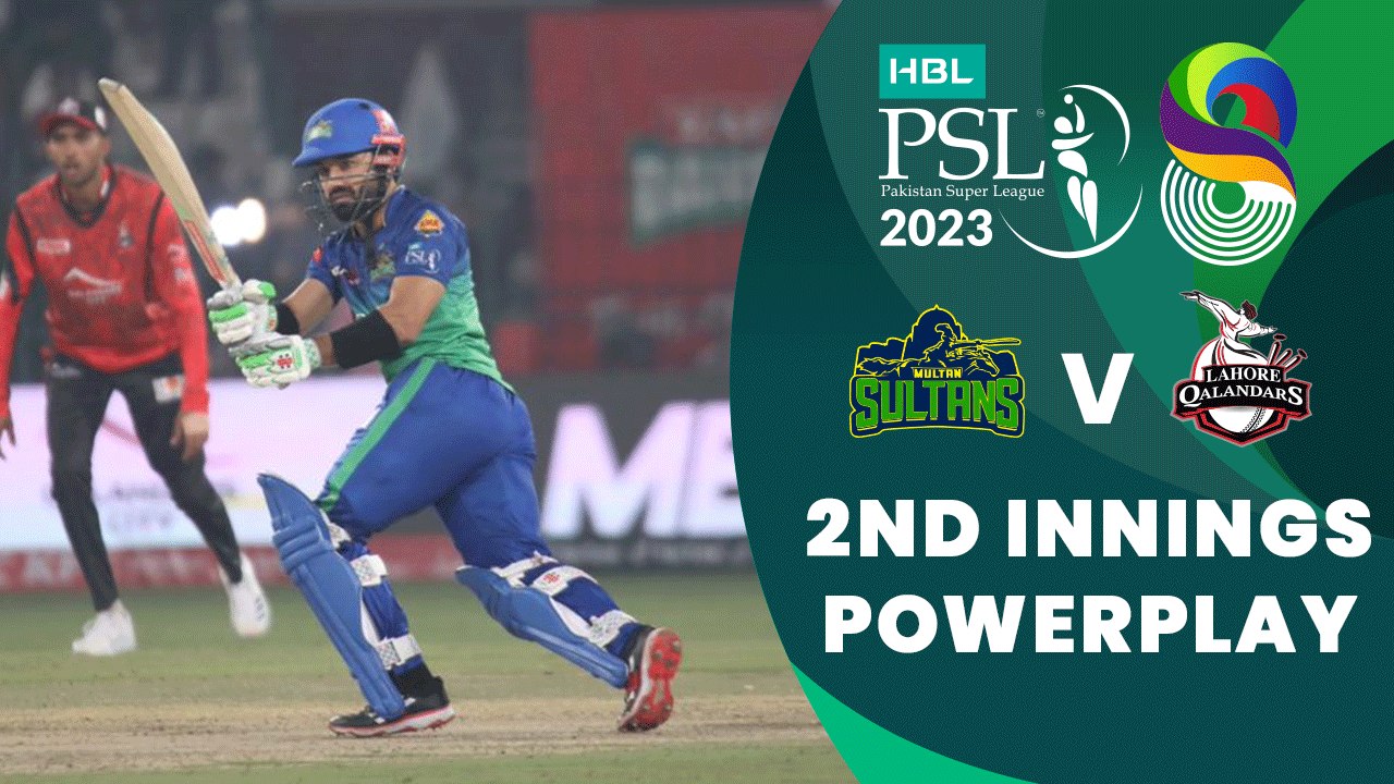 2nd Innings Powerplay | Multan Sultans vs Lahore Qalandars | Match 1 | HBL PSL 8 | MI2T