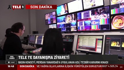 Basın Konseyi'nden Merdan Yanardağ'a dayanışma ziyareti