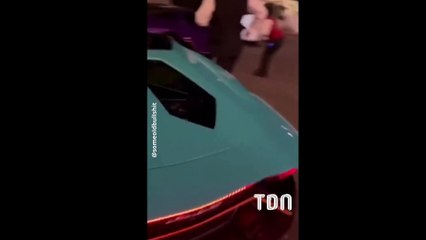 Un voiturier emboutit deux voitures de luxe : les dégâts sont importants