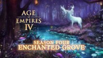 Enchanted Grove: tráiler de la cuarta temporada de contenidos de Age of Empires IV