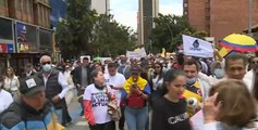 Semana de movilizaciones en Colombia marchas a favor y en contra del Gobierno