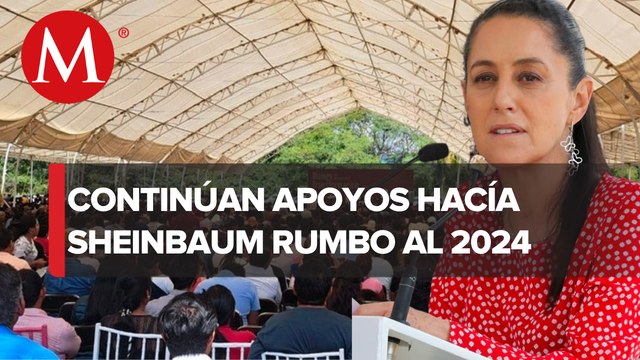 Imparable el apoyo a Claudia Sheinbaum en Chiapas y Guerrero