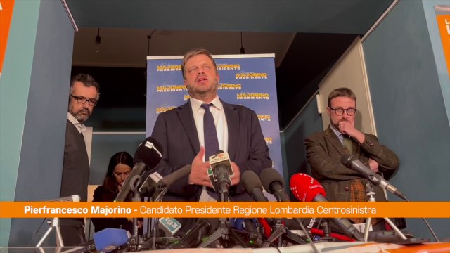 Lombardia, Majorino Netta vittoria destra, l'astensionismo preoccupa