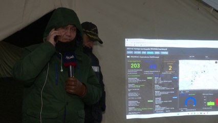 كيف تسير أعمال الإنقاذ في تركيا؟.. العربية داخل غرفة عمليات البعثة التونسية