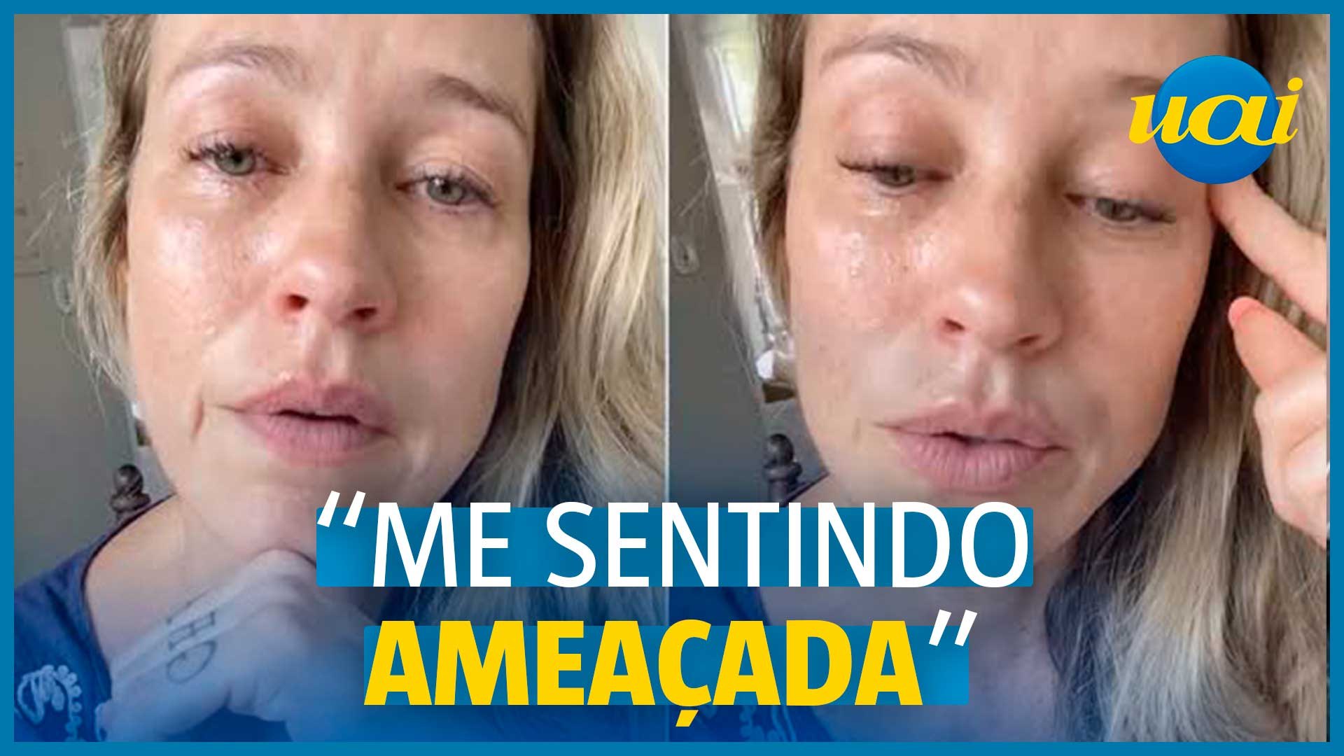 Luana Piovani chora após processo de Pedro Scooby