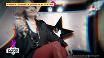 ¡Andrea Legarreta regresa al teatro!