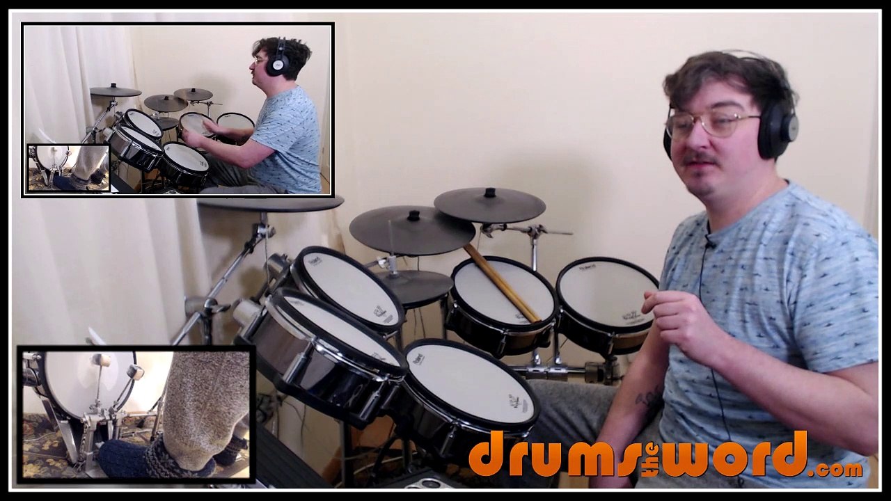 ★ Mad World (Tears For Fears) ★ FREE Video Drum Lesson | How To Play SONG (Manni Elias)