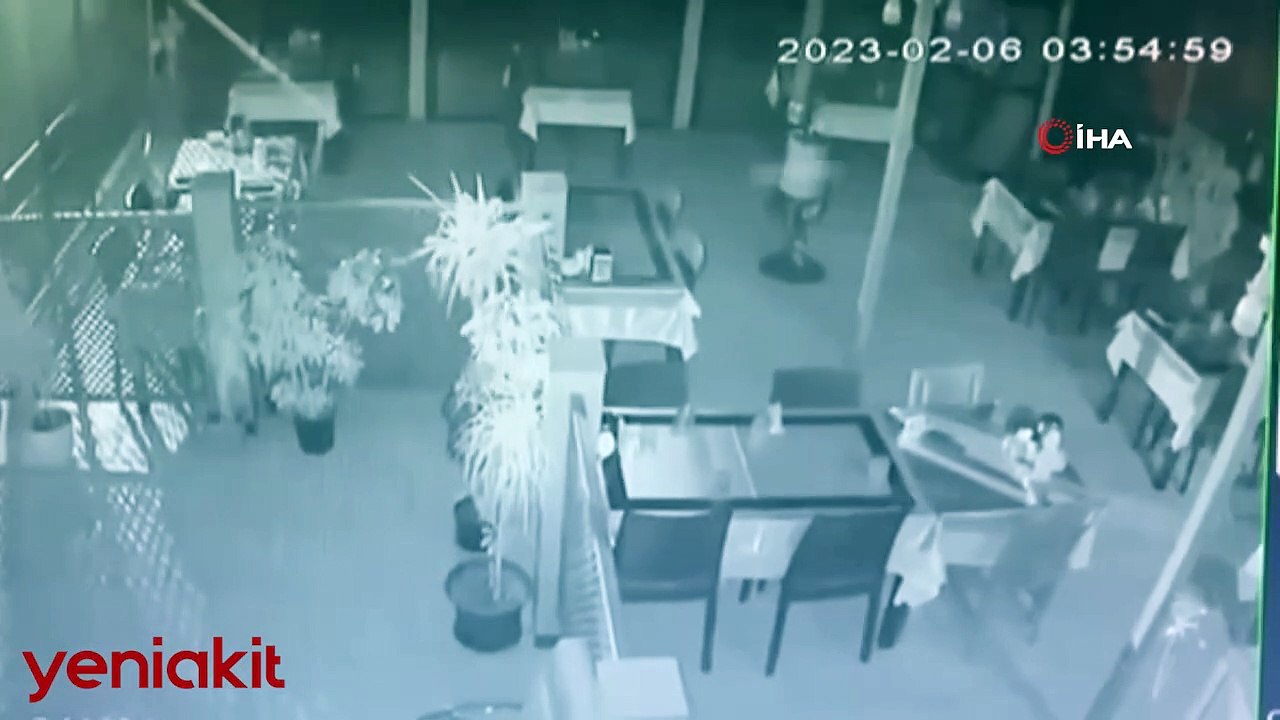 Türkiye'yi yasa boğan depremde yeni görüntüler ortaya çıktı