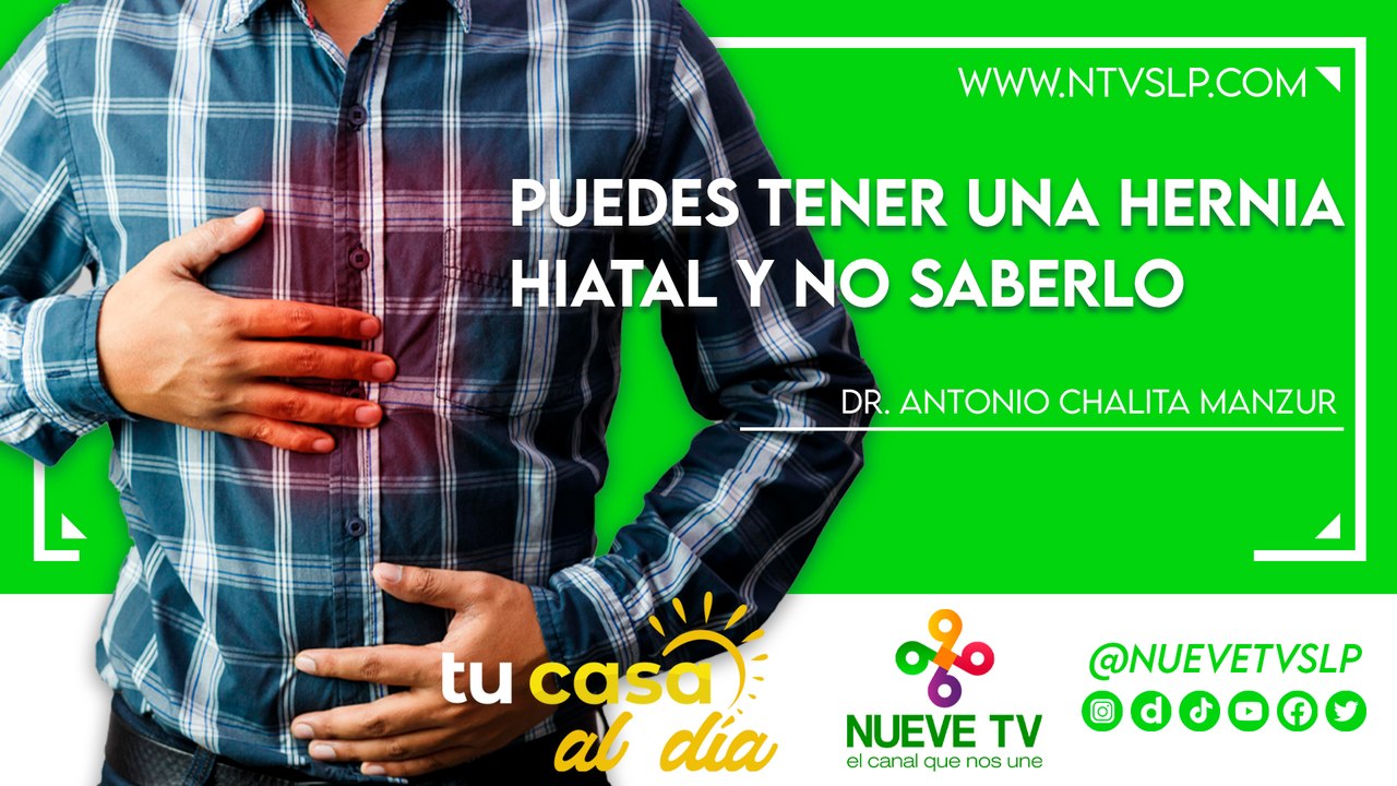 ¡Cuidado! Podrías tener una HERNIA Hiatal y no saberlo. #Salud #Hernia #Digestión
