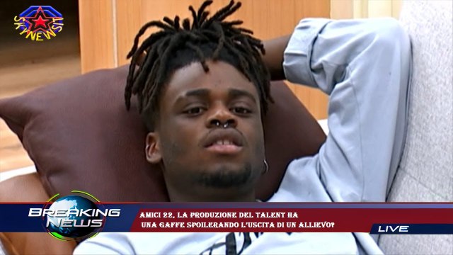 Amici 22, la produzione del talent ha una gaffe spoilerando l’uscita di un allievo?