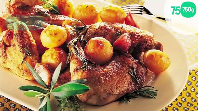 Poulet au pastis et herbes de Provence