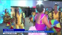 Público mata saudade de tradicional prévia do Recife