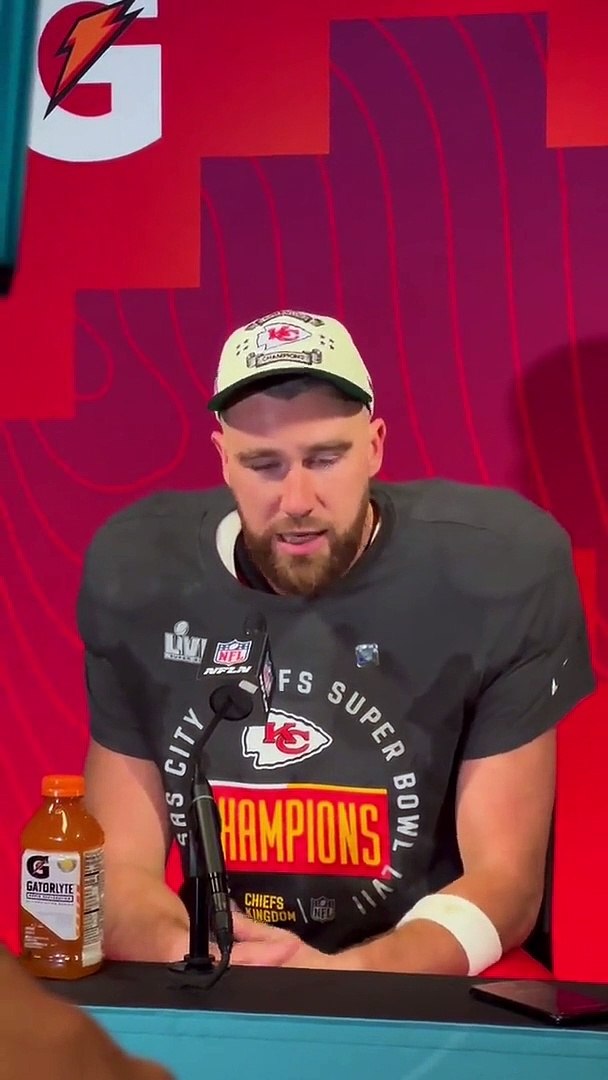 Chiefs' Travis Kelce says brother inspired Super Bowl parade speech