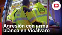 Un hombre herido tras sufrir una agresión con un arma blanca en Vicálvaro