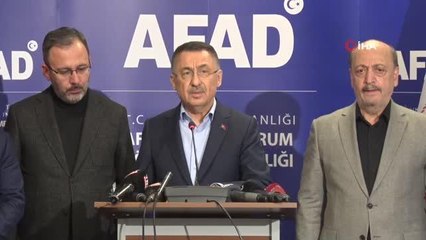 Cumhurbaşkanı Yardımcısı Oktay: "12 bin civarında iş makinesi çalışıyor"