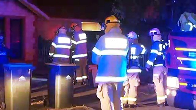 Police investigating suspected murder-suicide in Adelaide house fire