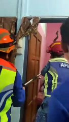Cobras gigantes caem de teto de imóvel durante resgate