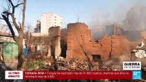 Ciudad ucraniana de Bakhmut es el centro de los combates y bombardeos rusos