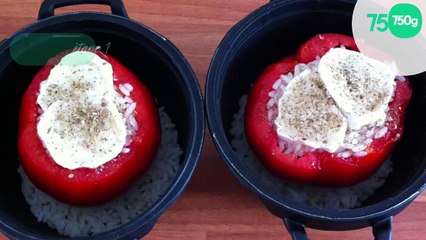 Tomate farcie végétarienne