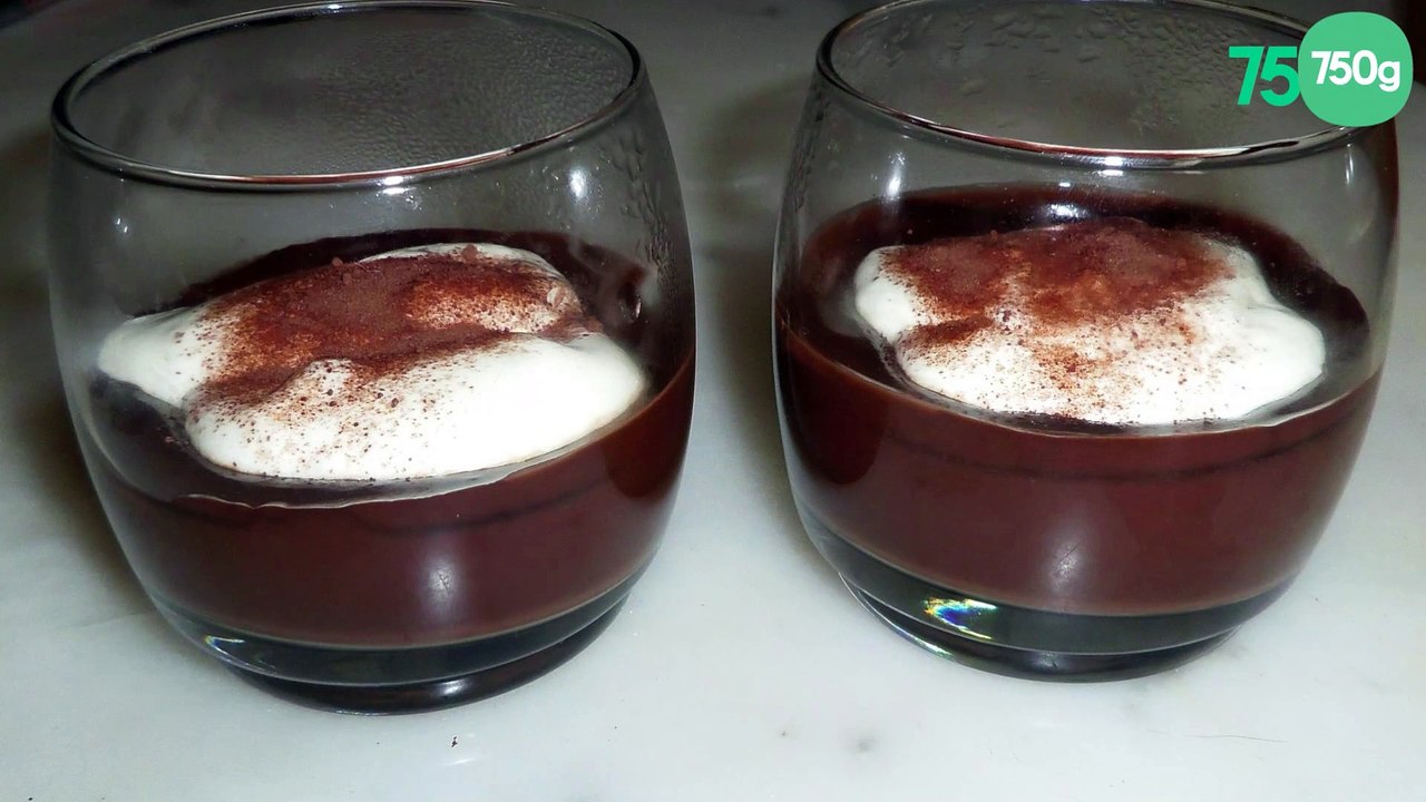 Crème Danette au chocolat maison