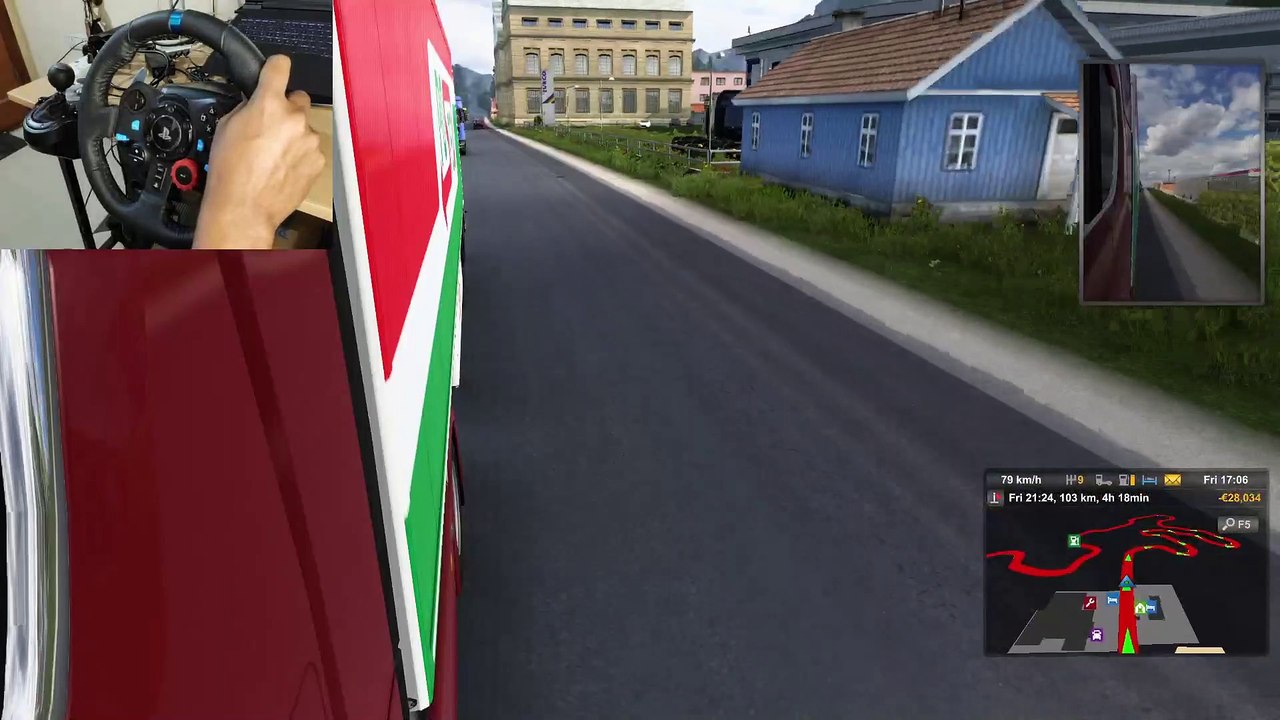 ETS 2 2023 | Steering wheel + Shifter Logitechg29 gameplay | Euro truck simulator 2 | Lucky_n | ETS2