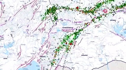 MTA yenilenmiş diri fay haritalarını yayınladı