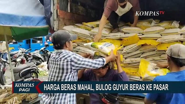 Buntut Mahalnya Harga Beras, Bulog Salurkan 6 Ton Beras ke Pasar Besar Malang