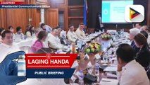 10 priority bills ng administrasyon ni PBBM, napagkasunduan sa LEDAC meeting na ipapasa sa June 2
