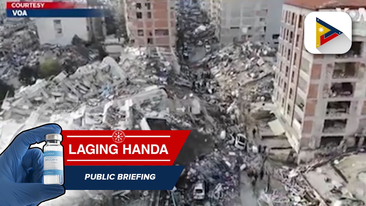 Usapin patungkol sa kalagayan ng mga OFW matapos ang magnitude 7.8 na lindol sa Turkiye at Syria at usapin patungkol sa 8 Pilipino na biktima ng human trafficking sa Myanmar, nakuwi na ng Pilipinas kahapon