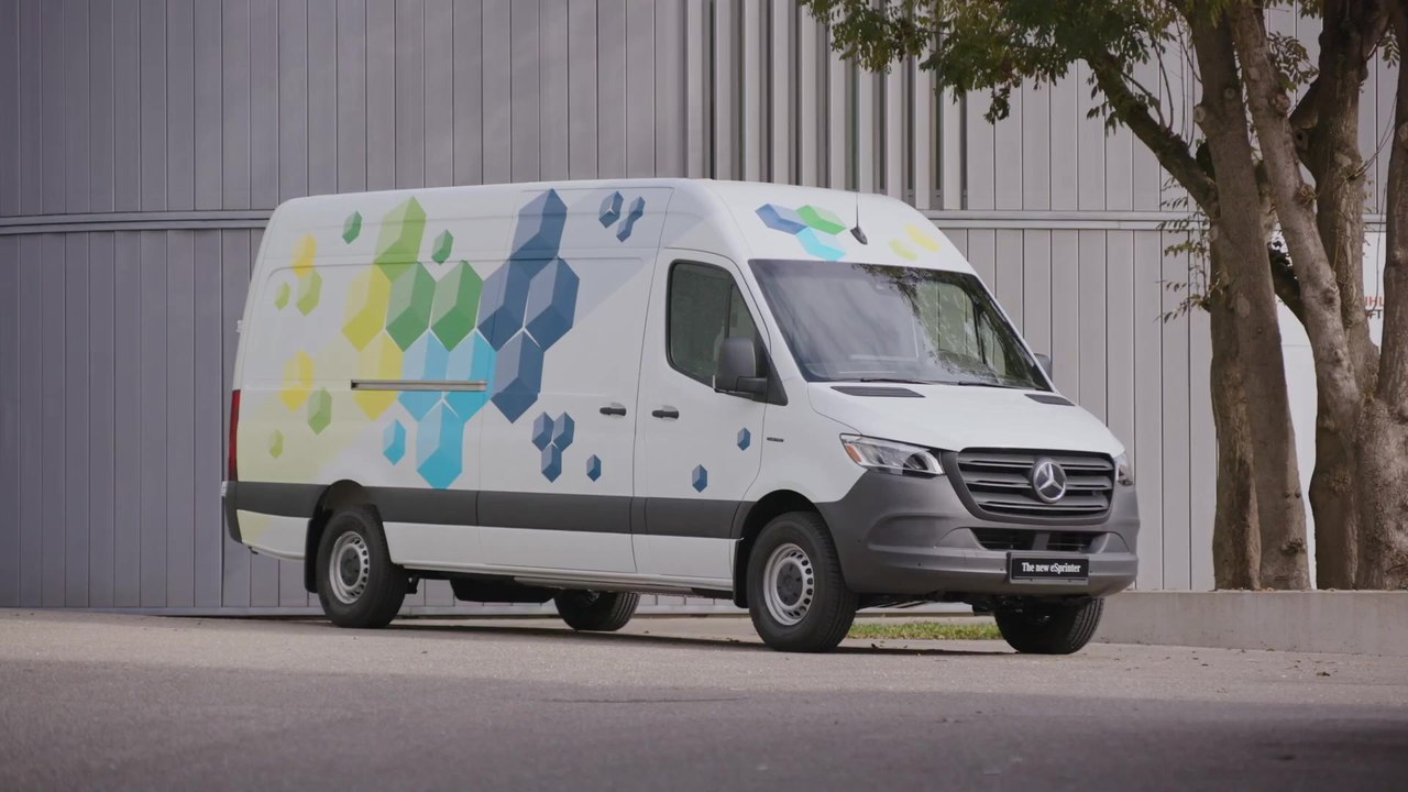 Der neue Mercedes-Benz eSprinter - Die Hochvoltbatterie und das Laden