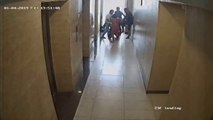 Man & Pregnant Woman Attacked in their Condo in Cebu Philippines by Annaliza Ariosa,  Froilain Ariosa,  Tata Ariosa,  Jun Tras on CCTV