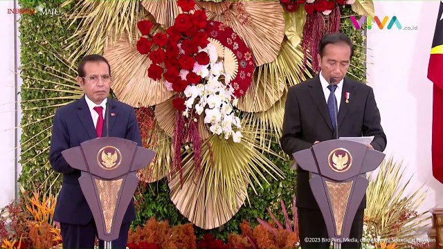 MANTAP! Hasil Pertemuan Jokowi dengan PM Timor Leste